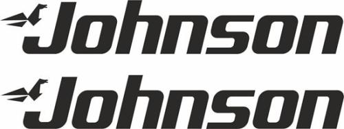 Johnson stickers 2st dekaler till båten