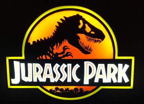 Jurassic Park LED dekoration lampa nattlampa