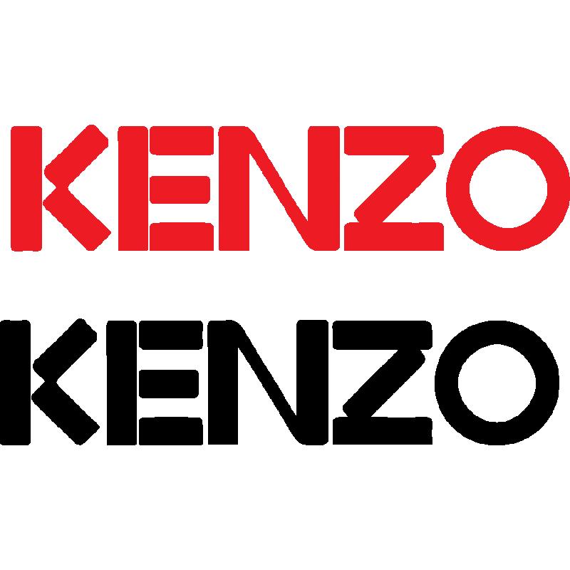 Kenzo logo klistermärke dekaler 2st