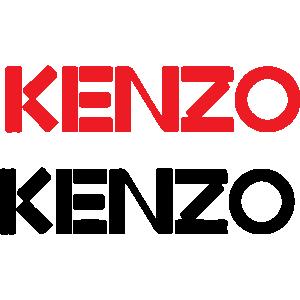 Kenzo logo dekal klistermärke dekaler 2st