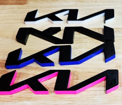 KIA emblem custom design alla storleka
