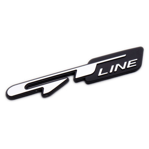 KIA GT Line emblem till bilen i svart