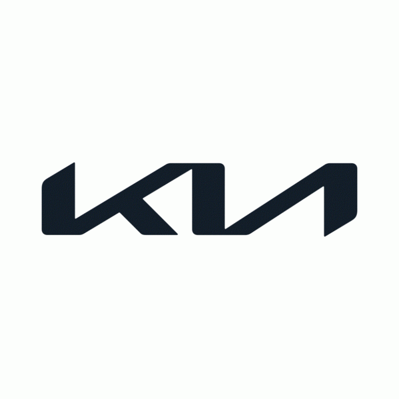 Kia dekal 2 st dekaler nya logo stickers