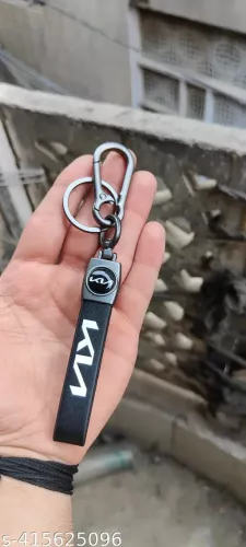 KIA nyckelring nyckelhänge läder strap