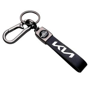 KIA nyckelring nyckelhänge läder strap