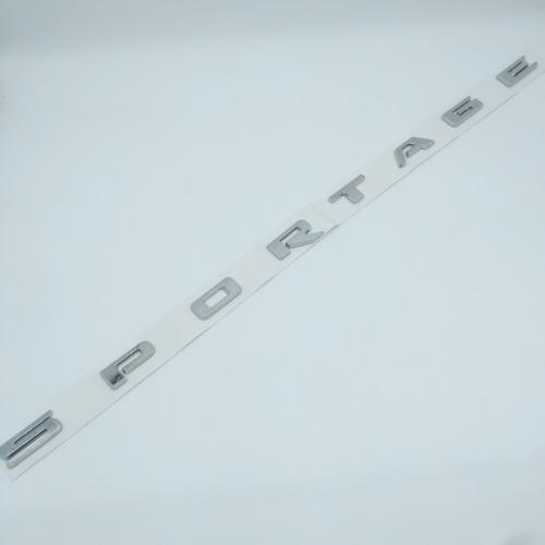 kia sportage emblem i silver färg