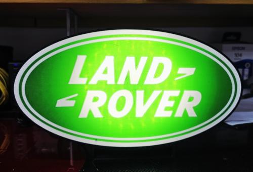 Land Rover nattlampa perfekt till garaget