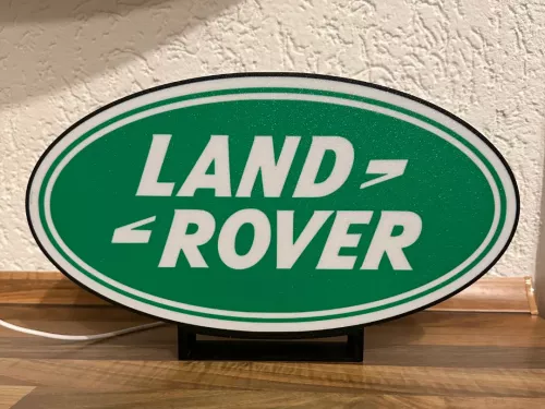 Land Rover nattlampa perfekt till garaget