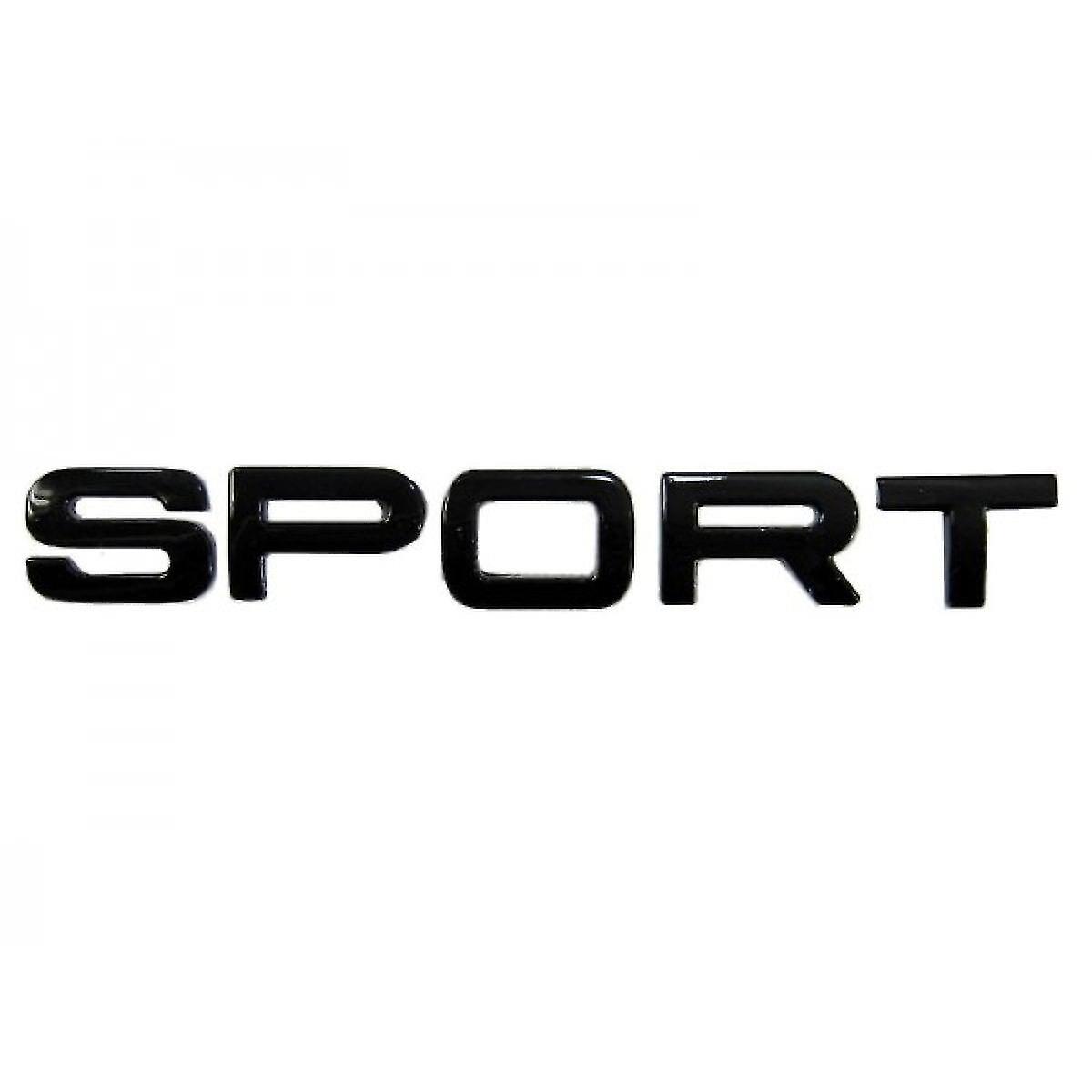 Gloss Black Sport Tailgate Emblem Badge Replaces Range Land Gloss Black Sport Tailgate Emblem Badge Replaces Range Land