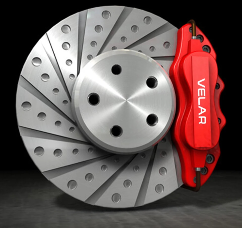 Land Rover Velarr logo broms dekaler