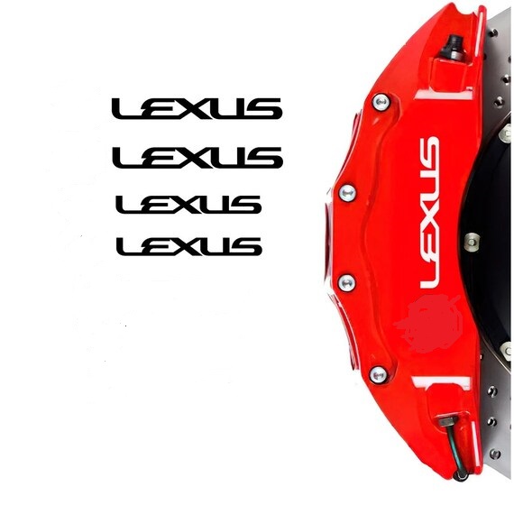 lexus bromsdekal stickers