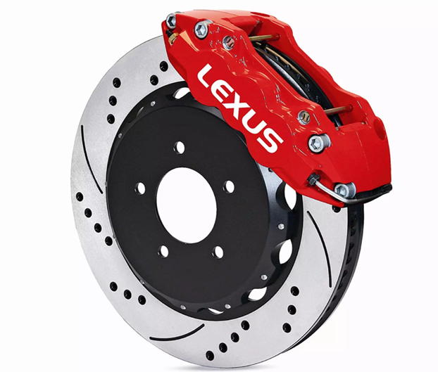 Lexus bromsdekaler 6st stickers till bromsar