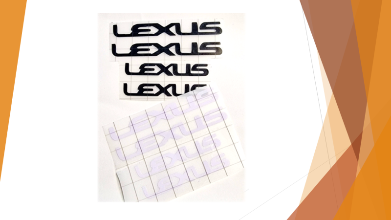 lexus dekaler stickers