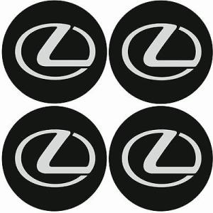 Lexus hjulnav emblem svarta 56, 60, 65 mm