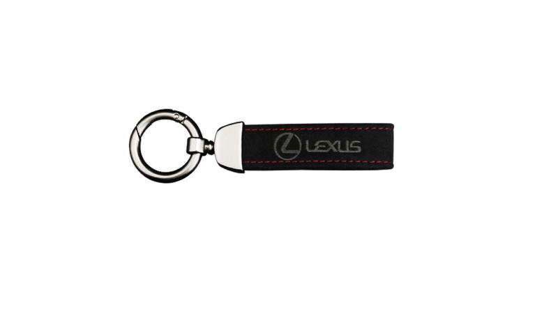 Lexus nyckelring nyckelstrap i äkta alcantara
