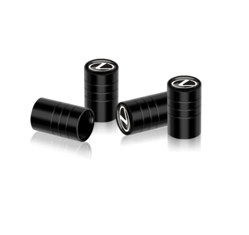 lexus ventilhattar ventillock i svart färg