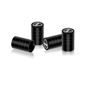 lexus ventilhattar ventillock i svart färg