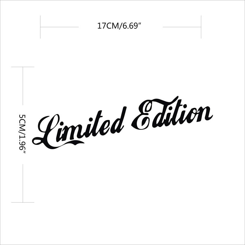 Limited Edition universal dekal sticker