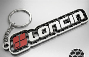 Loncin nyckelring nyckelhänge 3d