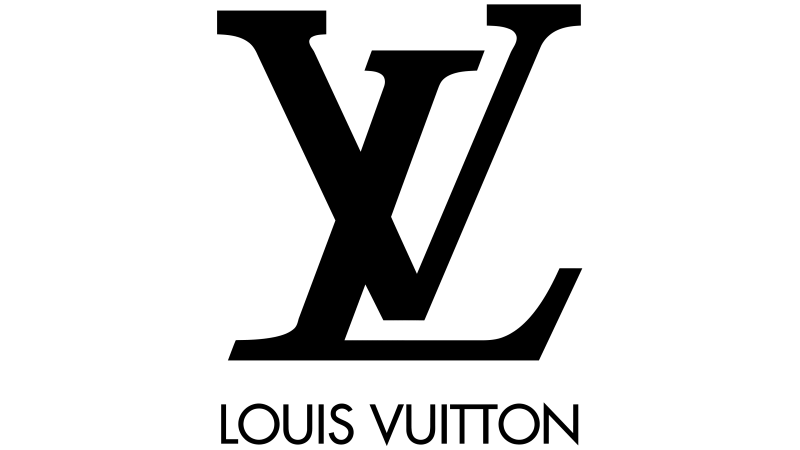 LV logo dekaler 2 st dekal klistermärke