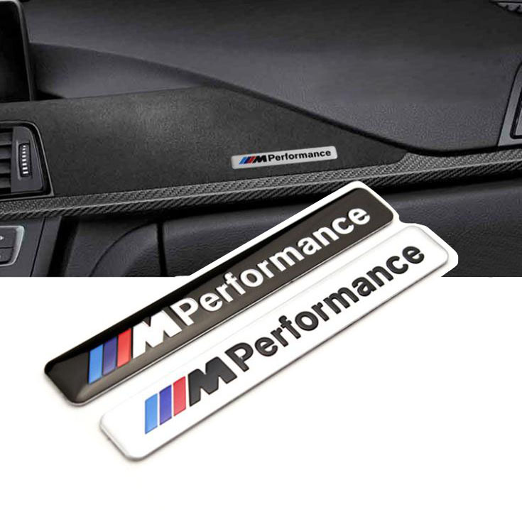 BMW M Performance emblem märke för interiör