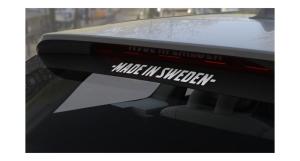 Made in Sweden dekaler Volvo sticker dekal