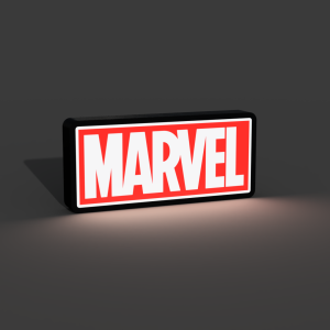 Marvel dekoration led belysning nattlampa