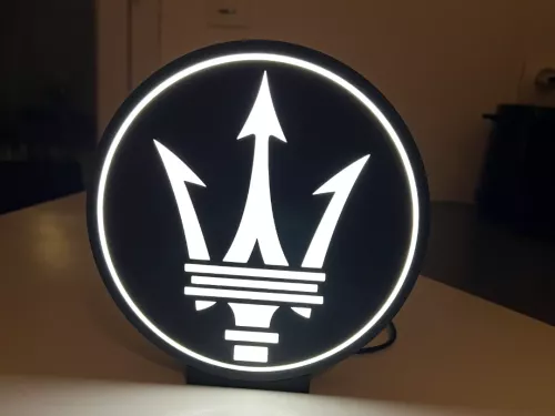 Maserati nattlampa lampa perfekt till garaget
