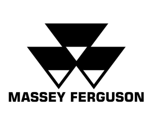 Massey Feguson 2 st stickers klistermärke