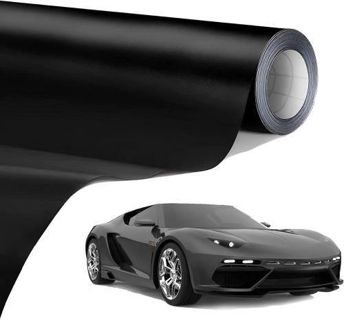 matt svart foliering wrap