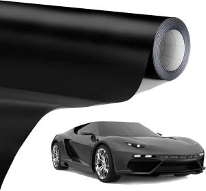 matt svart foliering wrap