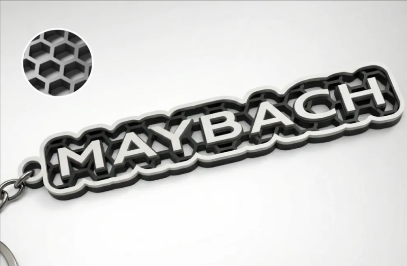 Maybach nyckelring nyckelhänge rak modell