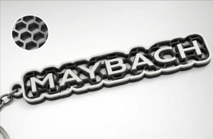 Maybach nyckelring nyckelhänge rak modell