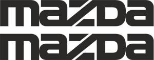 mazda dekaler 2 st
