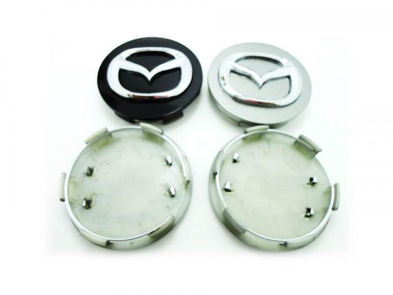 Mazda logo centrumkåpor / hjulnav kåpor 4-pack
