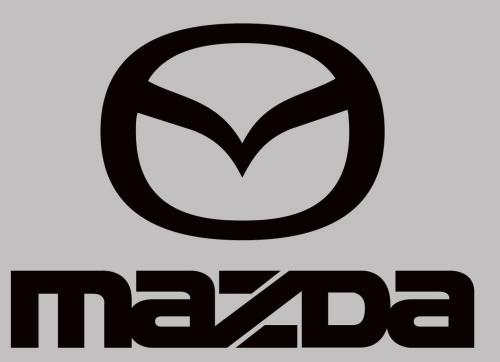 Mazda logo stickers 2st dekal dekaler