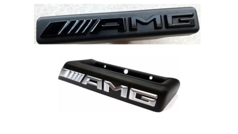 Mercedes AMG logo emblem till grillen liten modell