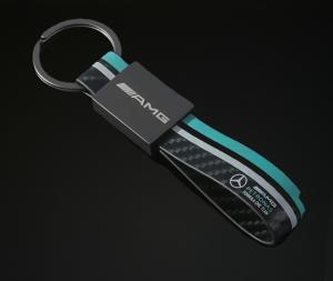 Mercedes nyckelring amg kolfiber design