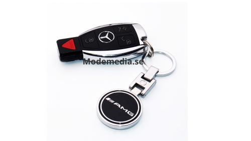 mercedes amg logo benz nyckelring