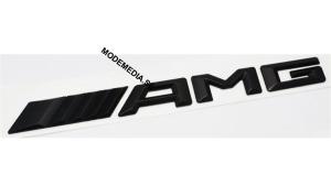 mercedes amg mb emblem till bilen i svart