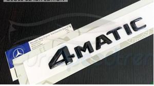 Mercedes 4MATIC emblem 4 matic oem