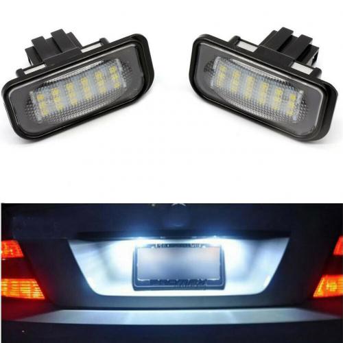 mercedes benz 4d skyltbelysning