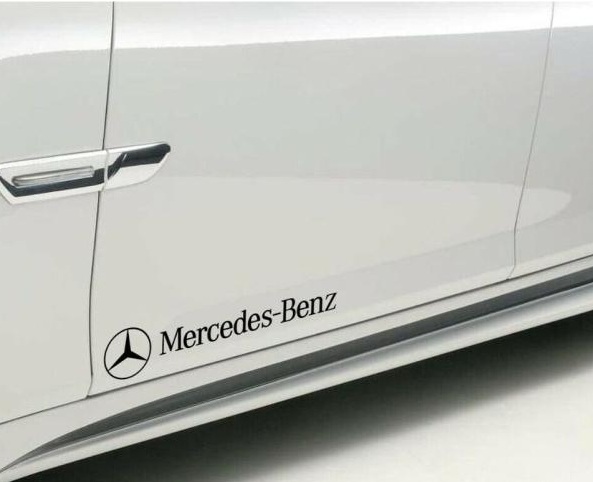 Mercedes Benz dekaler 2st stickers dekal