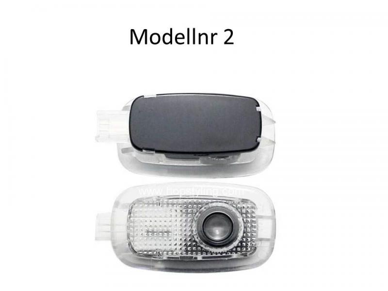 mercedes benz dörrlampor