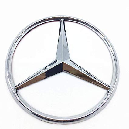 mercedes benz emblem 90mm