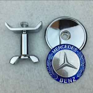 mercedes benz emblem blå och svart