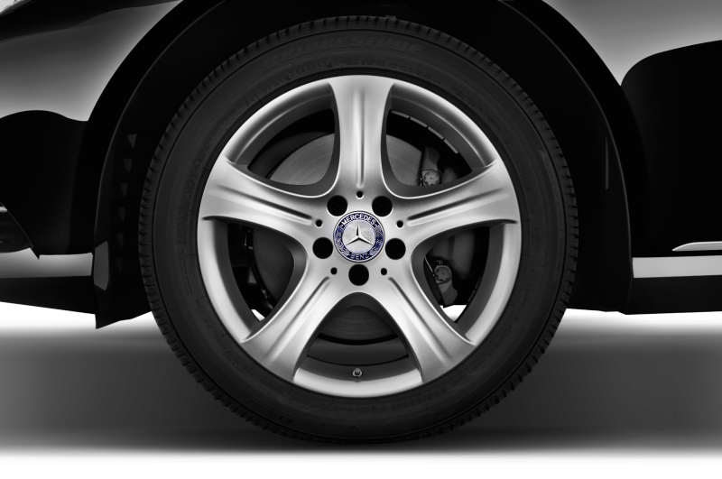 mercedes blåa fälgkåpor