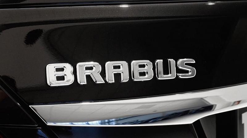 mercedes brabus logo emblem till bilen