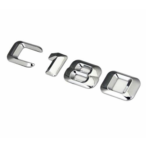 mercedes c180 emblem silver
