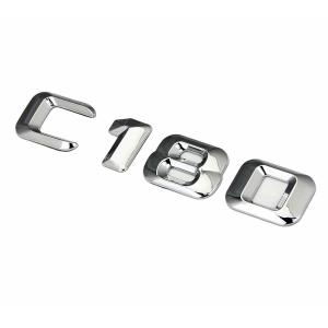 mercedes c180 emblem silver